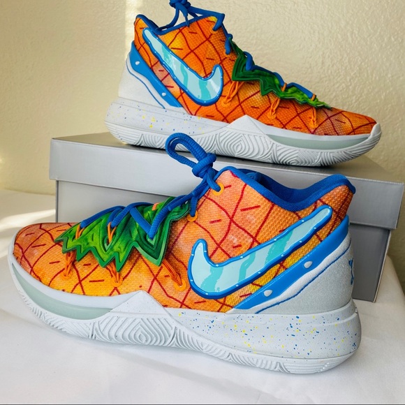 kyrie spongebob pineapple mens